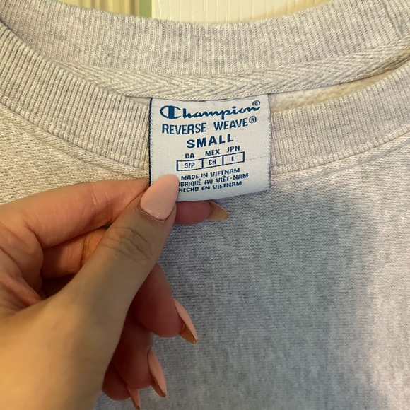 GREY CHAMPION CREWNECK - Picture 3 of 3